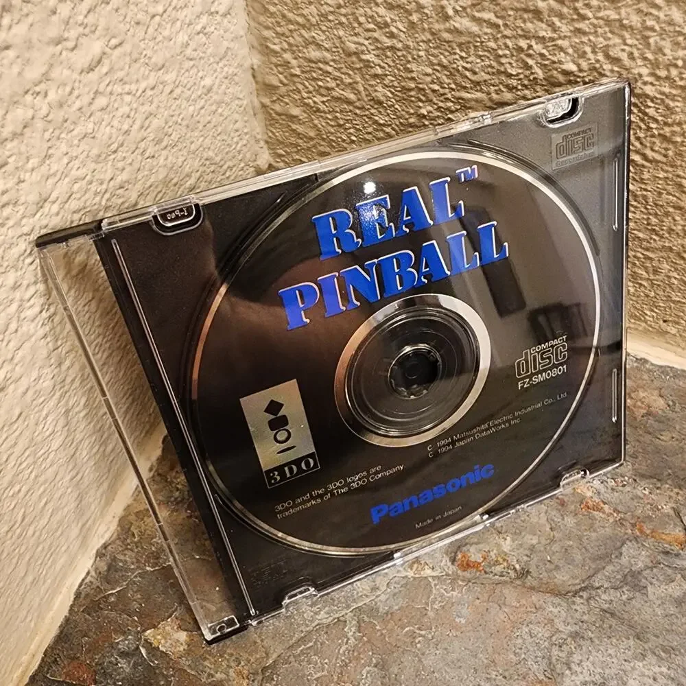 Game - Real Pinball - 3DO - Panasonic